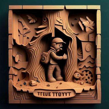 3D model Toby The Secret Mine game (STL)